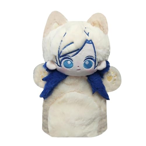 Blue Lock Plüschfigur Anime Isagi Yoichi Handpuppe Seishiro Nagi Rin Itoshi Cosplay Requisiten Weich Niedlich Stofffigur Kissen Heimdekoration Sammlerstücke (Michel Caesar) von NOAFUNZO