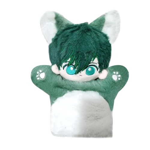 Blue Lock Plüschfigur Anime Isagi Yoichi Handpuppe Seishiro Nagi Rin Itoshi Cosplay Requisiten Weich Niedlich Stofffigur Kissen Heimdekoration Sammlerstücke (Rin Itoshi) von NOAFUNZO