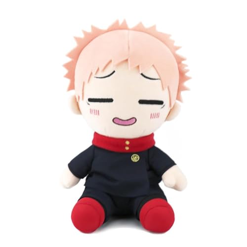 NOAFUNZO 2pcs Itadori Yuji Plüsch Fushiguro Megumi Weiche Figur 20cm Stofffigur Anime Kissen Dekokissen Home Sofa Dekoration (Typ 5) von NOAFUNZO