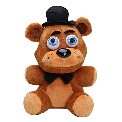 NOAFUNZO FNAF Plüschfigur, 17,8 cm Plüsch – Stofftiere Puppen Geschenke für FNAF Game Fans (Freddy Fazbear) von NOAFUNZO