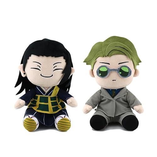 NOAFUNZO JJK Geto Suguru & Nanami Kento weiche Figuren, gefüllte Wurfkissen, 22 cm, Anime-Charakter-Kissen, Kollektion, Heimdekoration, 2 Stück NOAFUNZO JJK Geto Suguru & Nanami Kento weiche Figuren, gefüllte Wurfkissen, 22 cm, Anime-Charakter-Kissen, Kollektion, Heimdekoration, 2 Stück von NOAFUNZO
