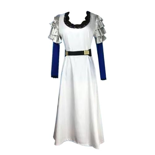 NOAFUNZO Kamishiro Tokyo Ghoul Anime Tokyo Ghoul Kleid Weiß Cosplay Halloween Maskenball Kleid (Weiß, XXL) von NOAFUNZO