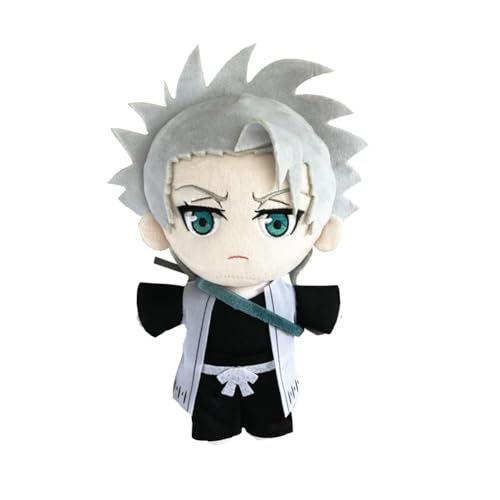 NOAFUNZO Kuchiki Rukia Kissen mit weichen Figuren, 20 cm, Anime, gefülltes Dekokissen, Auto, Sofa, Ornamente, Heimdekoration, Kollektion (Hitsugaya Toshiro) von NOAFUNZO