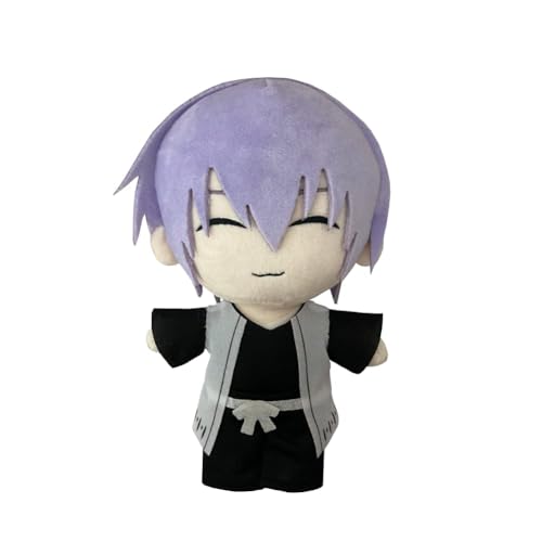 NOAFUNZO Kuchiki Rukia Kissen mit weichen Figuren, 20 cm, Anime, gefülltes Dekokissen, Auto, Sofa, Ornamente, Heimdekoration, Kollektion (Ichimaru Gin) von NOAFUNZO