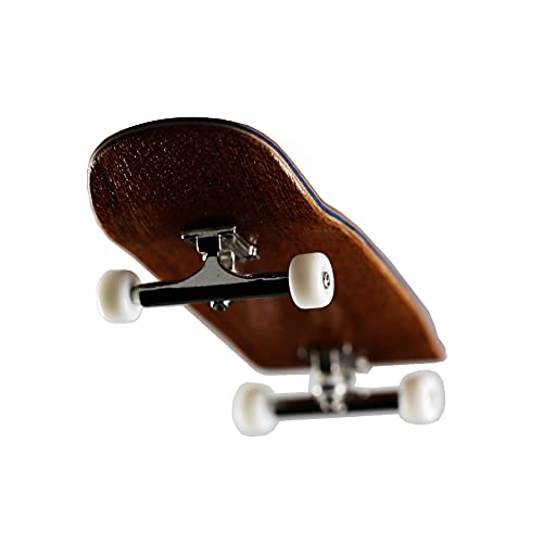 NOAHWOOD Griffbrett aus Holz Pro 9.0, komplett (Noah Team 9.0, kurze Nase, kurzer Schwanz), handgefertigt (Deck + 34 mm Prince Silvery Trucks) (+ NW Pro Wheels II) Set von NOAHWOOD
