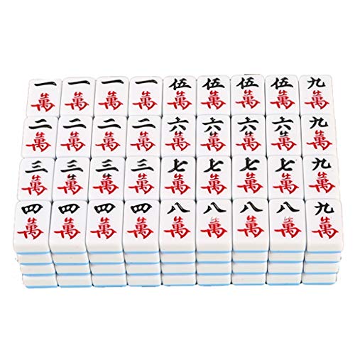 NOALED Spielset in chinesischer Version, bestehend aus 146 Würfeln, 2 Würfeln und Einer wunderschönen Aufbewahrungstasche von NOALED