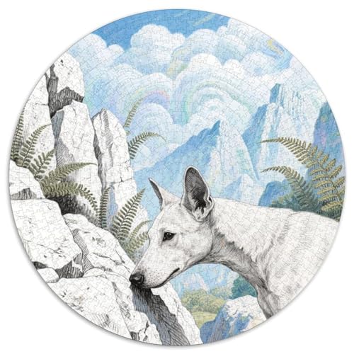 Thailändischer Ridgeback 1000 Stück Jigsaw Puzzles Bildungsspiele Kreativ Haustierhund Rundes Jigsaw Einzigartige Herausforderung Spiel Für Reisegeschenke, Geschenk 1000pcs (67.5x67.5cm) von NOASDGYEI