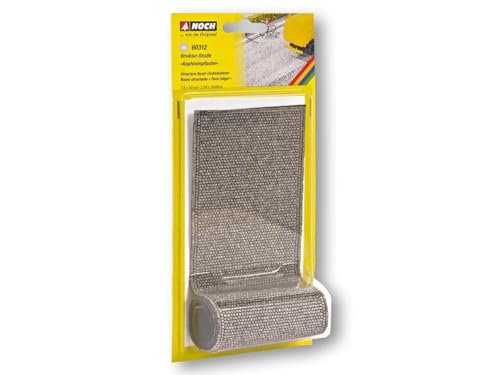 NOCH Struktur-Bürgersteig „Beton-Platten“, Modellbau Gehweg 86,2 cm Länge für Spurweite H0 ideal für Dioramen und Modellbahnen NOCH Struktur-Bürgersteig „Beton-Platten“, Modellbau Gehweg 86,2 cm Länge für Spurweite H0 ideal für Dioramen und Modellbahnen von NOCH