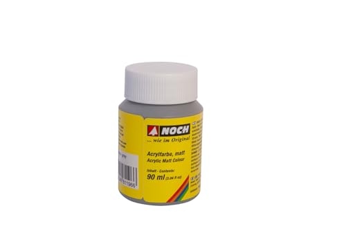 61196 Acrylfarbe matt, grau, 90 ml von NOCH
