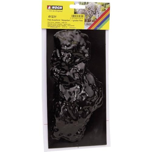 NOCH® Fels-Gussform „Alpspitze“, realistische Felsnachbildung, 250 ml für Modellbau und Dioramen, kompatibel mit Spurweiten H0, TT, N, Z von NOCH
