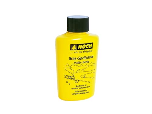 NOCH® Gras-Spritzdose für realistische Modellbau Wiesengestaltung, elektrostatische Aufladung von Grasfasern, Modellbahn und DIY von NOCH