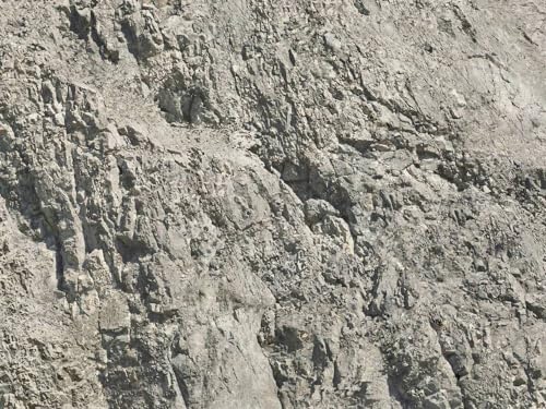 NOCH® Knitterfelsen „Wildspitze“ XL, super realistische Felsen, 61 x 34,5 cm für die Spurweiten H0, TT, N, 0 einfach zu verwenden von NOCH