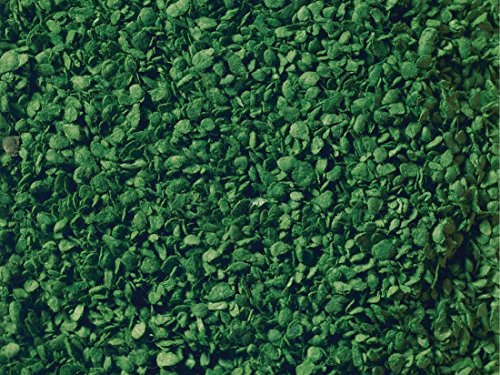 NOCH® Laub, mittelgrün, 50 g für Modellbau und Dioramen, ideal für Bäume und Büsche in der Spurweiten H0, TT, N, Z von NOCH