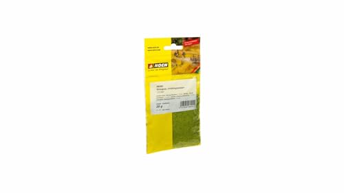 NOCH® Streugras „Frühlingswiese“, statisches Gras, 1,5 mm 20 g Beutel, für die Spurweiten N und Z ideal für realistische Modellwiesen von NOCH