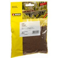 NOCH 07227 G 0 H0 H0e H0m TT N Z Flockage dunkelbraun, 20 g von NOCH