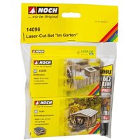 NOCH 14096 H0 Laser-Cut-Set "Im Garten" von NOCH