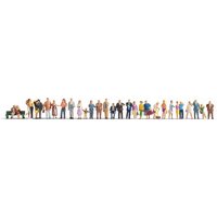NOCH 16043 H0 Mega-Spar-Set “In der Stadt” 30 Figuren von NOCH