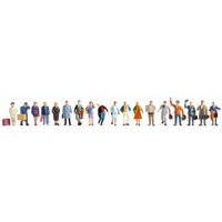 NOCH 16106 H0 XL-Set „Reisende“ 18 Figuren von NOCH