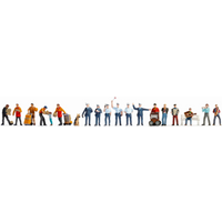 NOCH 16125 H0 XL-Set „In der Stadt“ 19 Figuren von NOCH