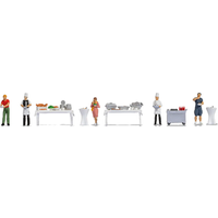 NOCH 16276 H0 Figuren-Themenwelt „Buffet“ von NOCH