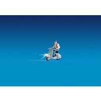 NOCH 17511 H0 Motorrollerfahrer, beleuchtet NOCH 17511 H0 Motorrollerfahrer, beleuchtet von NOCH
