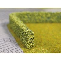 NOCH 21522 H0 TT N Modellhecken grün, 2 Stück, 1 x 0,6 cm, je 50 cm lang von NOCH
