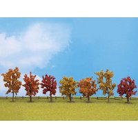 NOCH 25070 H0 TT N Z Herbstbäume 7 Stück, ca. 8 - 10 cm hoch von NOCH