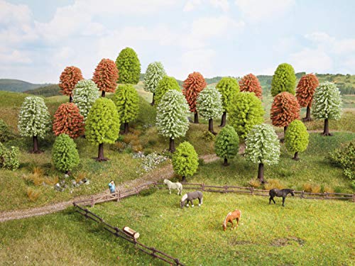 NOCH 26806 - Frühlingsbäume, 25 Stück, 5-9 cm hoch von NOCH