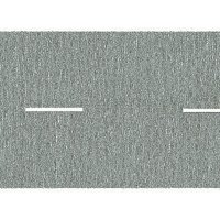 NOCH 34100 N Landstraße grau, 100 x 2,9 cm (aufgeteilt in 2 Rollen) von NOCH