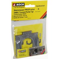 NOCH 34851 PROFI plus N Tunnel-Portal 1gleisig Hartschaum-Fertigmodell, Bemalt NOCH 34851 PROFI plus N Tunnel-Portal 1gleisig Hartschaum-Fertigmodell, Bemalt von NOCH