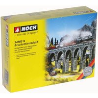 NOCH 34860 N Bruchstein-Viadukt 1gleisig (L x B x H) 198 x 26 x 136mm von NOCH