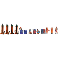 NOCH 35900 N Figuren-Themenwelt „Bahnbetriebswerk“ von NOCH