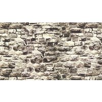 NOCH 57700 H0 TT Mauerplatte “Granit” extra lang, 64 x 15 cm von NOCH