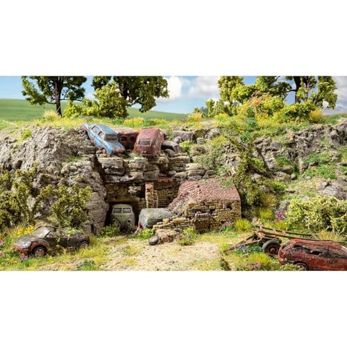 NOCH 58617 Autofriedhof, Mehrfarbig von NOCH