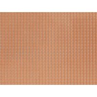 NOCH 60350 H0 3D-Strukturfolie Dachpfanne rot von NOCH