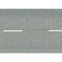 NOCH 60490 H0 Autobahn grau, 100 x 7,4 cm (aufgeteilt in 2 Rollen) von NOCH