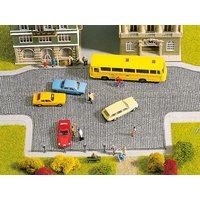 NOCH 60570 H0 Pflasterplatz, 2 flexible Flächen, 20 x 10 cm von NOCH