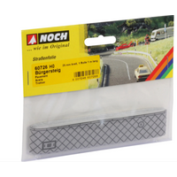 NOCH 60726 H0 Bürgersteig, 100 x 2,5 cm von NOCH