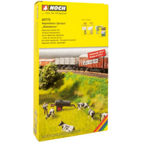 NOCH 60775 G SPUR 1 SPUR 0 H0 TT N Z Vegetations-Startset "Bahndamm" von NOCH