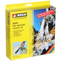 NOCH 60882 G 0 H0 H0E H0M TT N Z Fels-Spachtel XL “Granit” grau, 1.000 g von NOCH