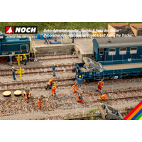 NOCH 65592 H0 Deko-Adventskalender „Rechts & links der Gleise“ von NOCH