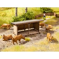 NOCH 65607 H0 Themen-Set »Viehunterstand« von NOCH