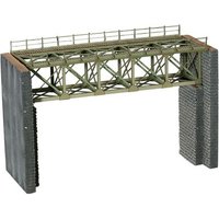 NOCH 67038 H0E H0M Stahlbrücke mit Brückenköpfen von NOCH