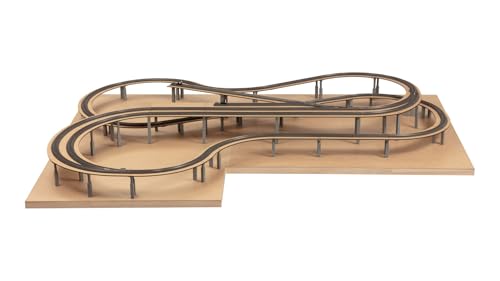 NOCH Easy Track Trassenbausatz „St. Andreas“, für die Spurweite H0, ideal für Modellbahnlandschaften und mühelose Streckenführung von NOCH