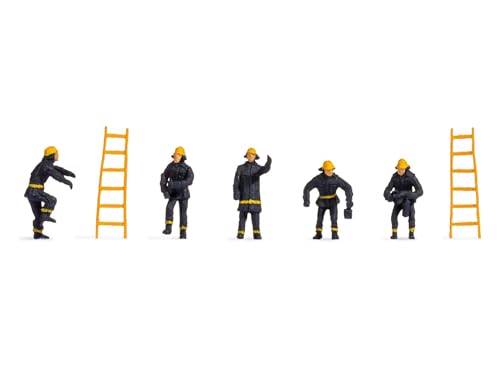 NOCH H0 Figuren Feuerwehr, Hobby-Figuren handbemalt im Maßstab 1:87 für die Spurweite H0 NOCH H0 Figuren Feuerwehr, Hobby-Figuren handbemalt im Maßstab 1:87 für die Spurweite H0 von NOCH