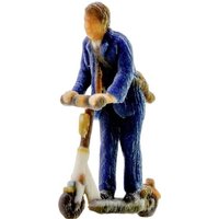 NOCH H0 Mann auf E-Scooter 3D-Druckmodell, Fertigmodell, handbemalt, Kunststoffmodell von NOCH