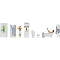 NOCH H0 Themenwelt Badezimmer 16289 Fertigmodell von NOCH