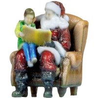 NOCH H0 Weihnachtsmann und Junge Bemalt, Sitzend NOCH H0 Weihnachtsmann und Junge Bemalt, Sitzend von NOCH