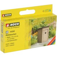 NOCH Laser-Cut minis® 14359 H0 Laser-Cut minis® Klohäuschen Lasercutbausatz von NOCH