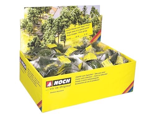 NOCH Laubbäume, vielseitige Modelle, ideal für Modellbau Landschaften, Spar-Set mit 100 Bäumen, geeignet für Spurweiten H0, TT, N NOCH Laubbäume, vielseitige Modelle, ideal für Modellbau Landschaften, Spar-Set mit 100 Bäumen, geeignet für Spurweiten H0, TT, N von NOCH